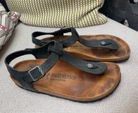 Birkenstock Sandalen Kairo schwarz 40 Bayern - Bamberg Vorschau