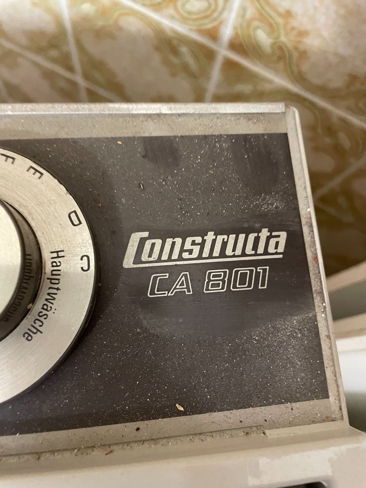 Für Sammler und Bastler: Waschmaschine Constructa CA 801 in Hamburg
