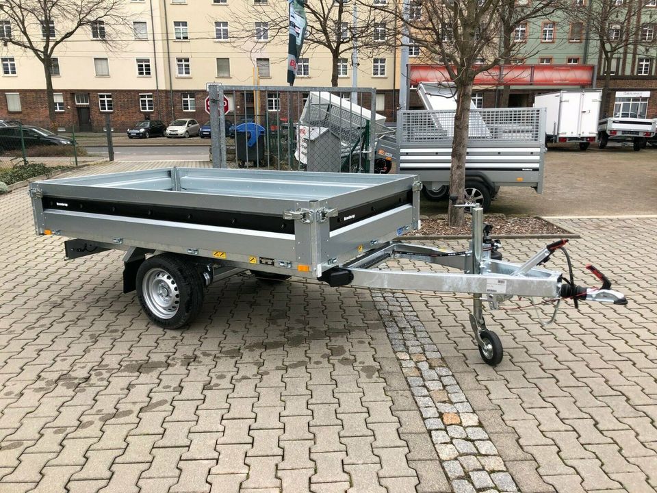 PKW Anhänger Neu Brenderup Rückwärtskipper 1.500KG 260x140x34 in Dresden