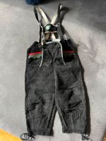 Lederhose Wildleder Trachtenhose Latzhose Kinder schwarz Gr. 116 Altona - Hamburg Ottensen Vorschau