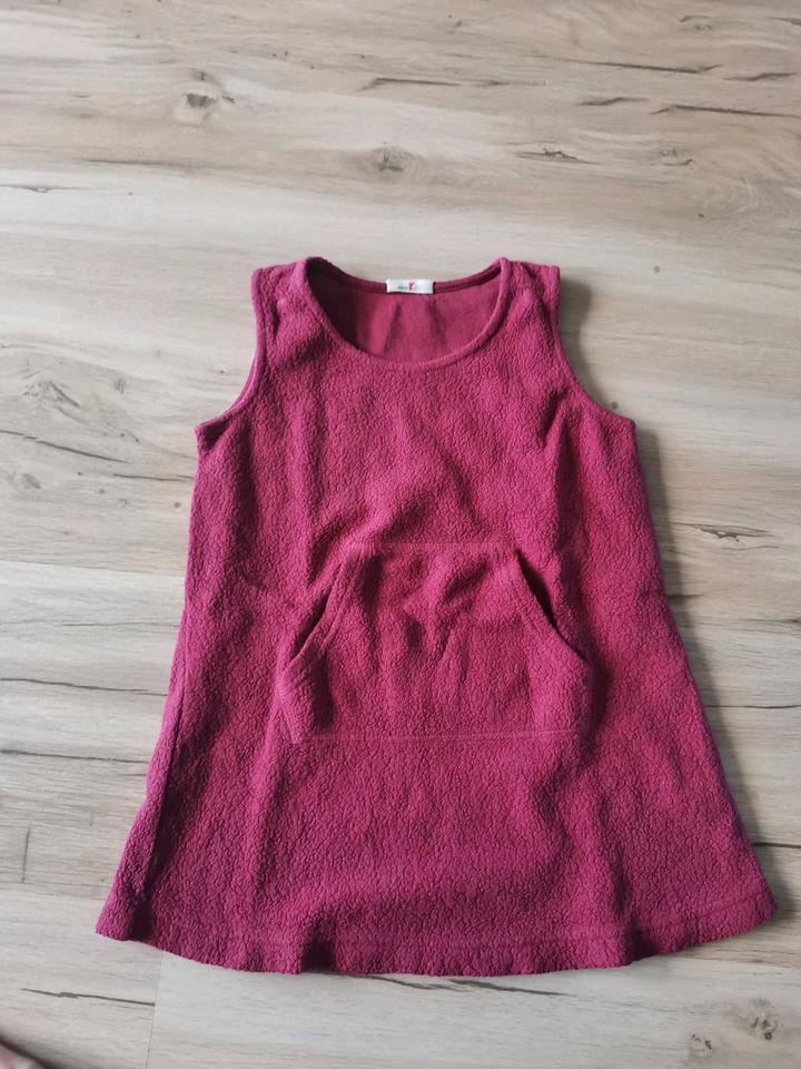 Kleid, Tunika von Waschbär, minibär, rot, Größe 98 in Schloßvippach