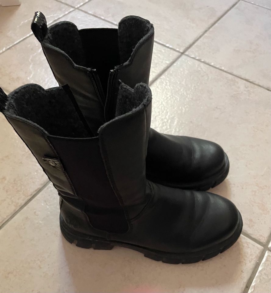 Stiefel Schuhe Rieker schwarz Größe 36 Damen in Berlin