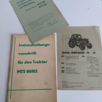 Instandhaltungsvorschrift Traktor MTS 80/82, Belarus, FORTSCHRITT Niedersachsen - Gartow Vorschau
