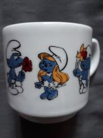 "Die Schlümpfe" Schlumpf Tasse Becher Peyo 1985 Baden-Württemberg - Karlsruhe Vorschau