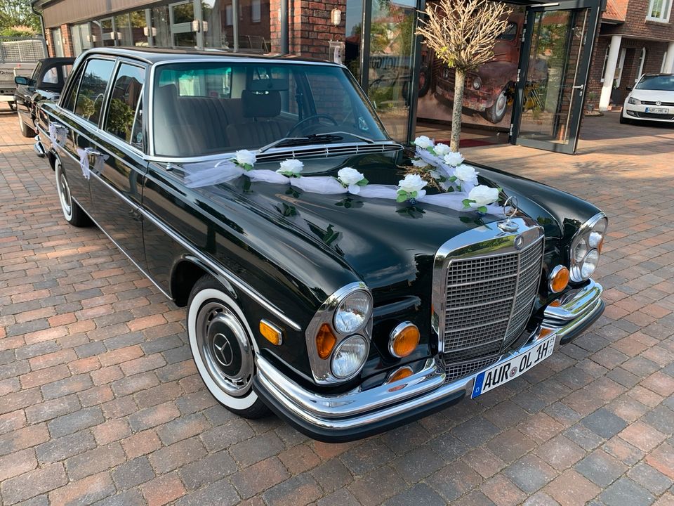Mercedes,Cabrio ,Hochzeitsauto Hochzeitswagen Oldtimer mieten in Großefehn