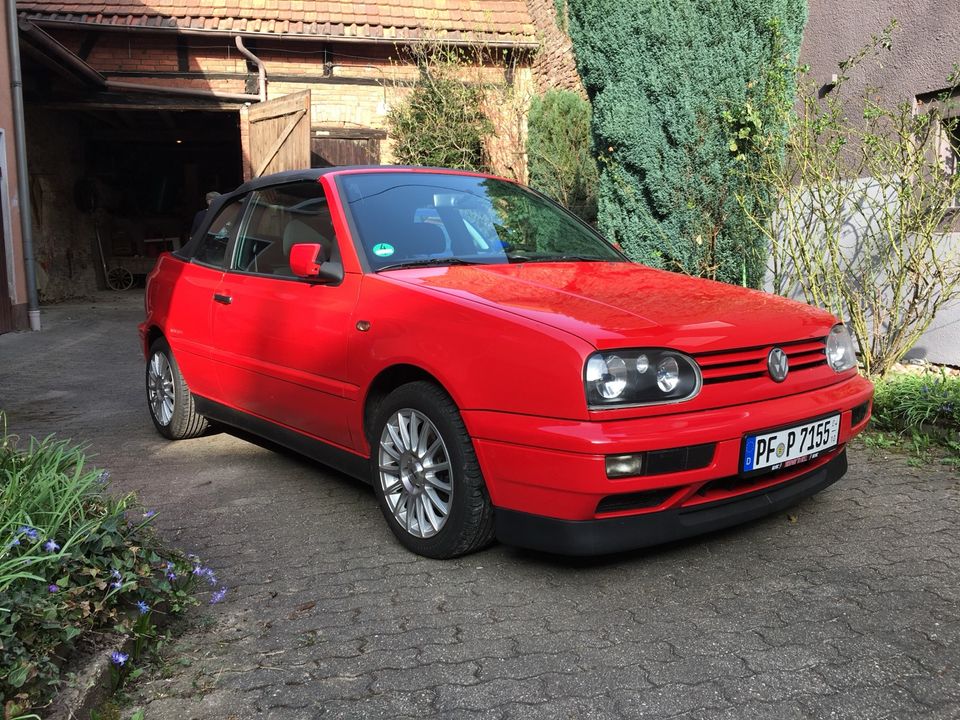 Golf 3 Cabrio Tieferlegungsfedern Eibach in Remchingen