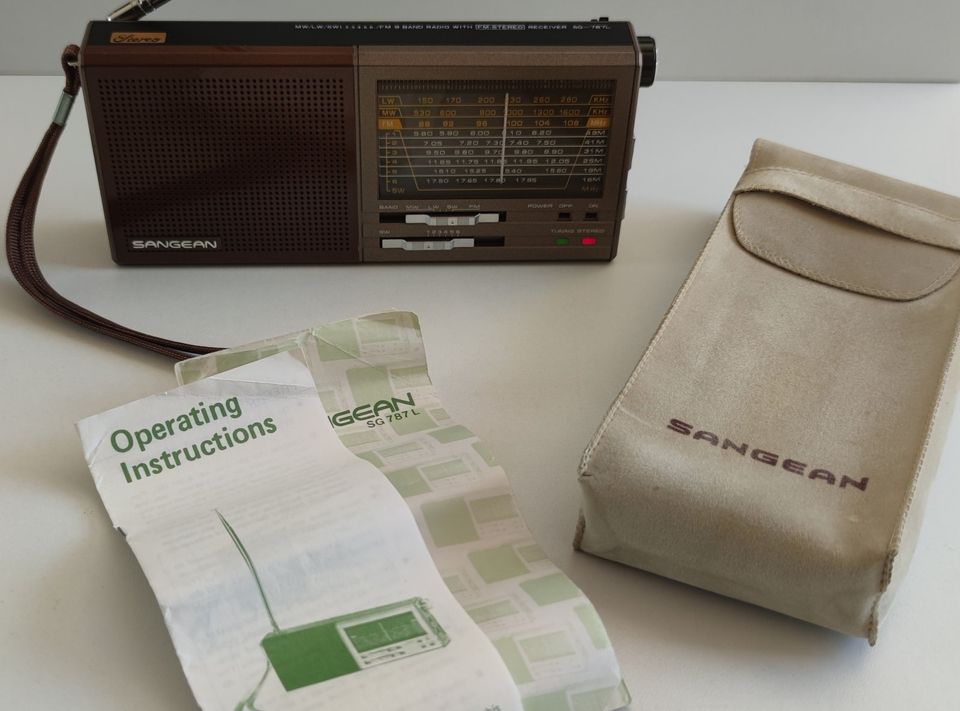 Sangean [SG-787] Mini Weltempfänger Radio Receiver "Vintage 1985" in Oer-Erkenschwick