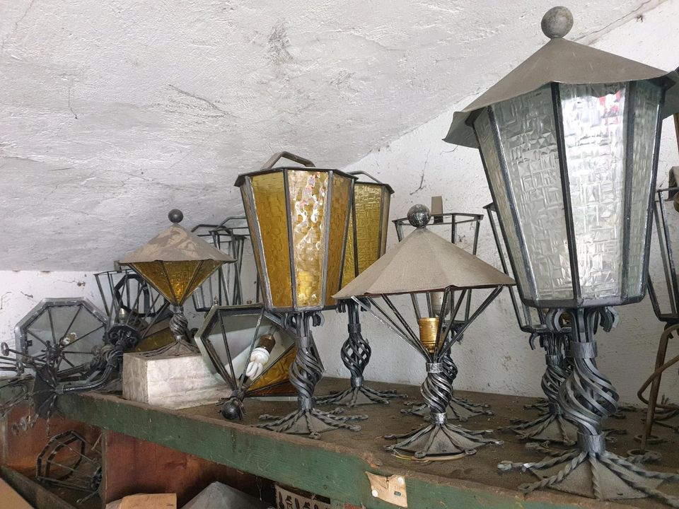 handgeschmiedete Wandlampen / Stehlampen sowie Ersatzteile in Wankendorf