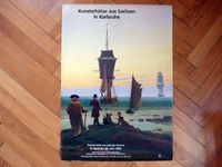 Plakat / Poster "Kunstschätze ..." (Caspar David Friedrich) München - Pasing-Obermenzing Vorschau