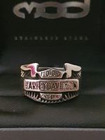 Harley Davidson Ring, silberfarbener Ring, Biker Ring Nordrhein-Westfalen - Wesseling Vorschau