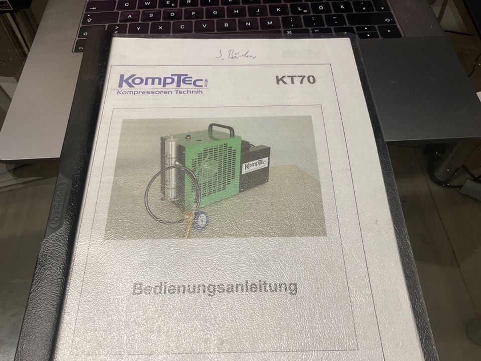 KomTec KT70 Hochdruckkompressor Defekt in Stuttgart