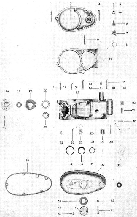 Simson SR4-4 Habicht - *125 Motor Schrauben Set 35* Normteile Set in Werdohl