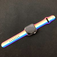 Apple Watch Sport Band 44mm Rainbow Thüringen - Roßdorf Vorschau