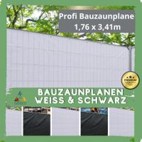 10x Bauzaunplane 1,76 x 3,41 m weiß Sichtschutzplane Zaun Nordrhein-Westfalen - Kalkar Vorschau