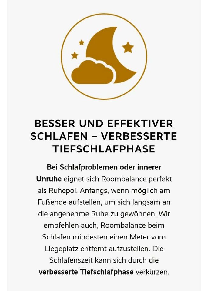 Roombalance / Raumharmonisierer, NEU, Fa. Schwarzkopf in Stulln