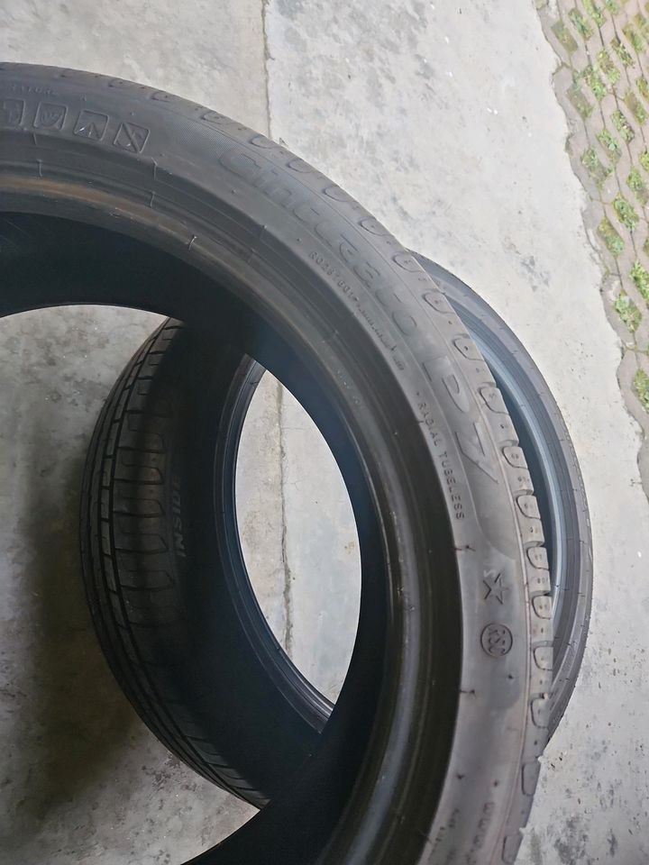 2x 205 45 R17 88W RunFlat 7,5mm Pirelli Sommerreifen in Stuttgart