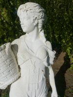 Lebensgroße Figur aus Steinguss in weiß für den Garten (4/5) Nordrhein-Westfalen - Ochtrup Vorschau