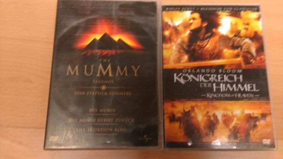 10 Film DVD'S Fantasy "Mummy Legends, Huntsman, Matrix in Hameln