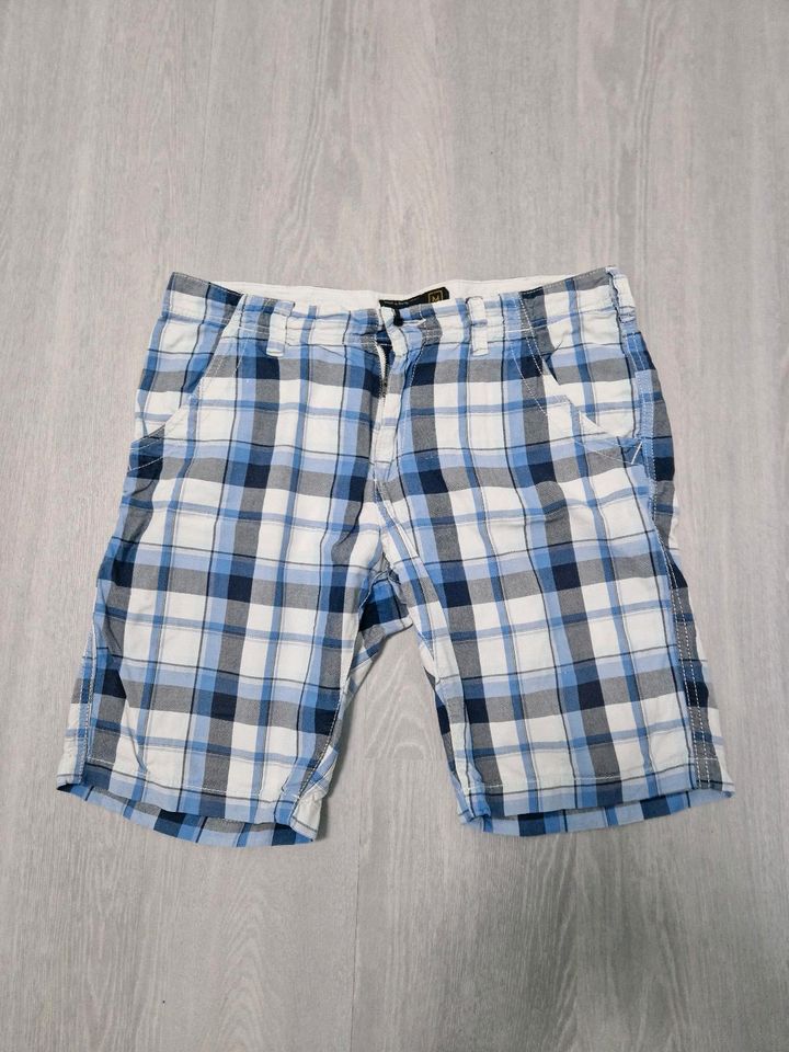 SMOG Cargo Shorts Bermudas, kariert, Gr. M in Biesenthal