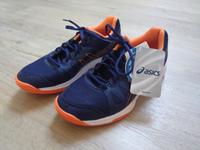 asics Sportschuhe 37,5 dunkel blau schwarz neon orange WIE NEU Schleswig-Holstein - Flensburg Vorschau