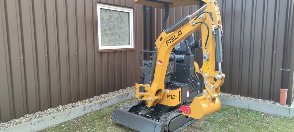 Minibagger Fisla F12 YANMAR Motor, JoyStick seitlich in Winsen (Luhe)