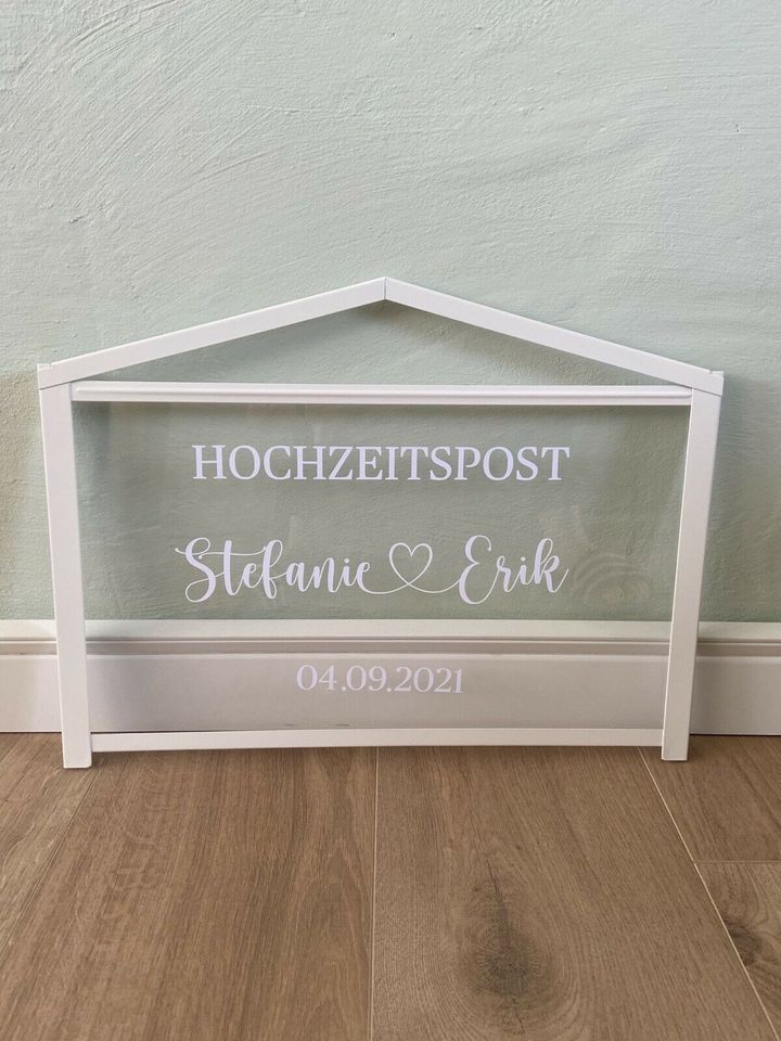 Aufkleber Hochzeitspost, Kartenbox personalisiert/ Hochzeit in Eimsbüttel -  Hamburg Stellingen