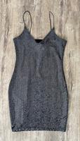 H&M Kleid Minikleid Partykleid Gr. S schwarz mit Pailletten Niedersachsen - Wolfsburg Vorschau