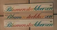 VEB Wittol, 12 Stück Blumensteckkerzen, 300mm lang,  DDR Sachsen - Priestewitz Vorschau
