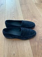 Sioux Slipper Damen Wildleder blau Loafer Ballerina 42 Niedersachsen - Beesten Vorschau