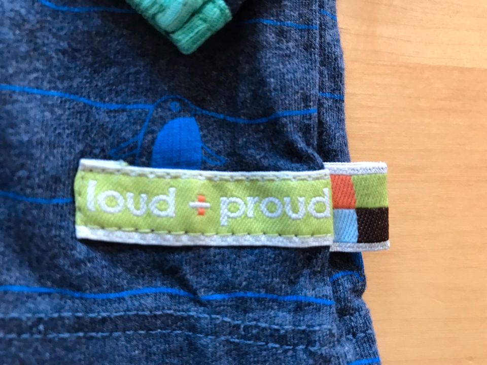 Longsleeve / Shirt / Pulli von Loud and proud - in Größe 98 / 104 in Eltville