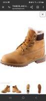 Timberland Boots braun/beige - WInter - mit Fell Gr. 39.5 Brandenburg - Potsdam Vorschau