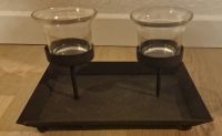 Dekorativer Kerzenhalter aus Metall für 2 Teelichter Rheinland-Pfalz - Bobenheim-Roxheim Vorschau