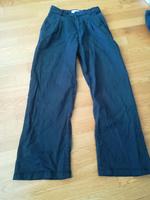 MNG MANGO Baggy Hose Gr. 36 Twill-Jeans dunkelgrau München - Hadern Vorschau