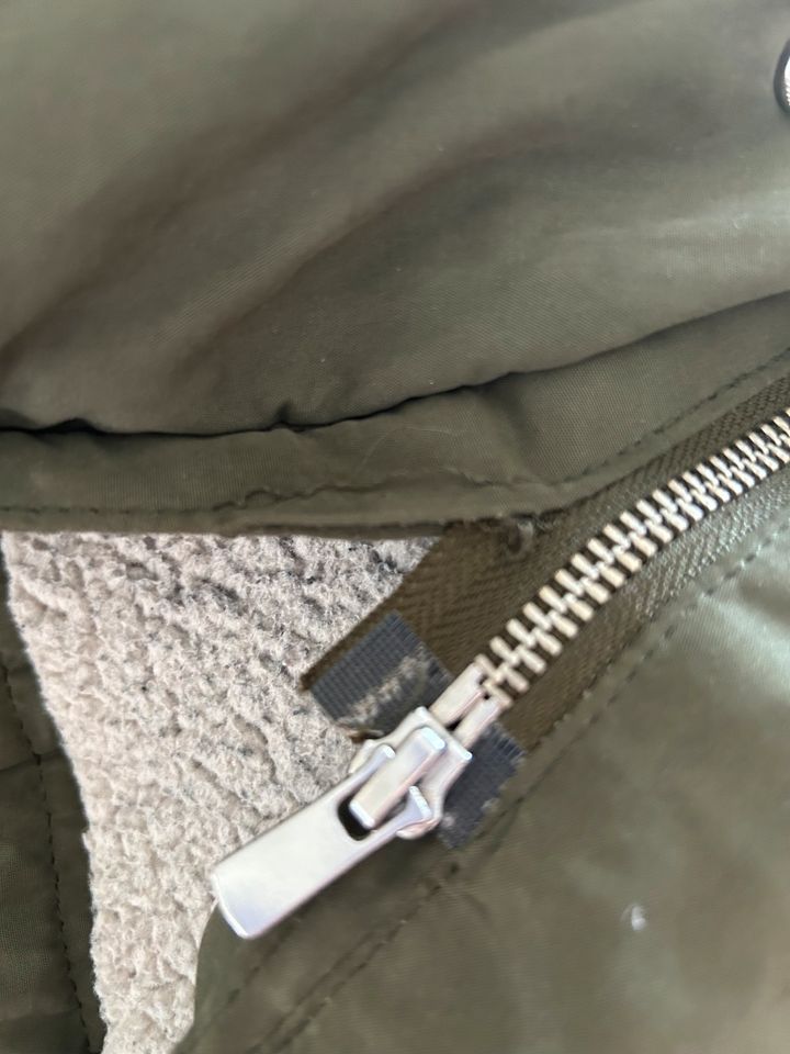 Umstandsjacke Parka h&m Gr m Khaki grün in Flörsheim am Main