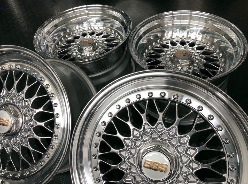 BBS RS302 RS212 8+10,5x17 BMW E36 Z3 E24 E31 E32 E34 Alufelgen in Ebrach