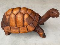 Riesige 100cm Schildkröte Holzschildkröte Holz Landschildkröte Essen - Essen-Werden Vorschau
