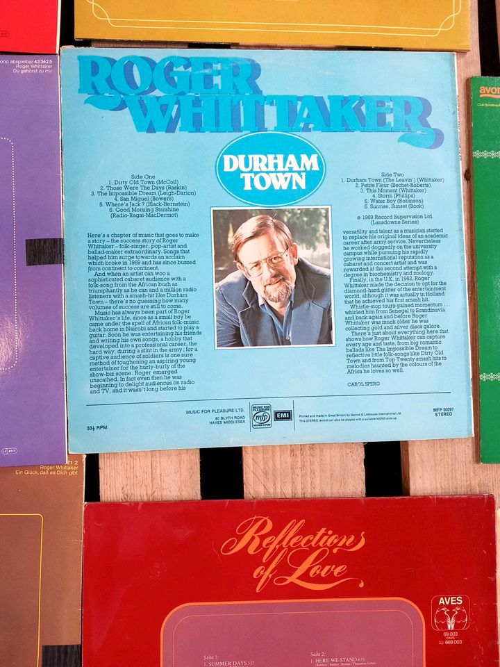 Roger Whittaker Schallplatten Vinyl Konvolut in Hesel