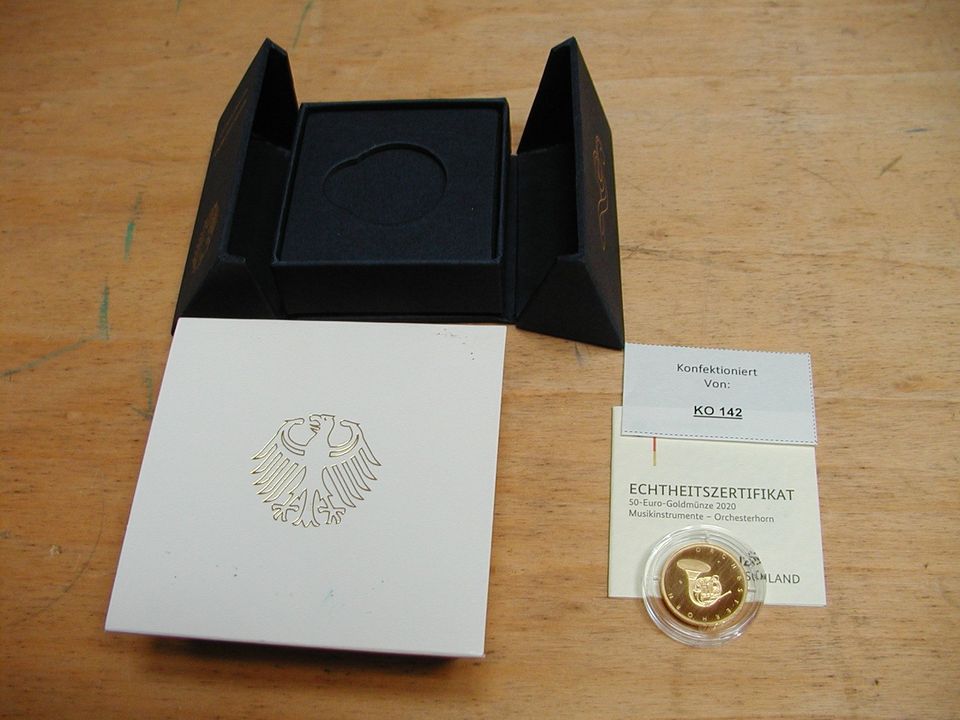 50 Euro Goldmünze Orchsterhorn A in Gera