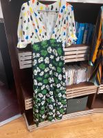 Kleid Muster asos S Maxi Blumen Punkte dots Sommer Pankow - Weissensee Vorschau