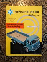 Henschel LKW Oldtimer HS 90 Unterflur Prospekt 1957 Rheinland-Pfalz - Selters Vorschau