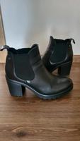 Damen Schuhe Chelsea Boots Stiefel 40 Tamaris Leder Blockabsatz Bayern - Triftern Vorschau