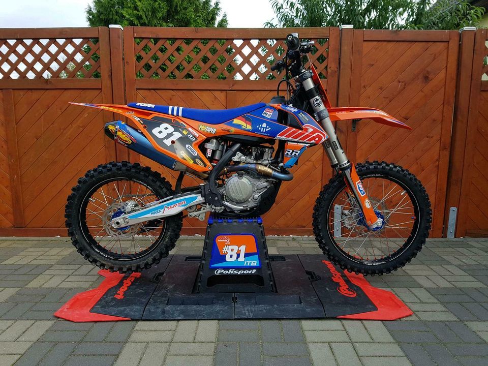 Ktm sxf 450 FMF 4.1 RCT Excel A60 Talon Protaper Fuzion Scar exc in Ahrensfelde