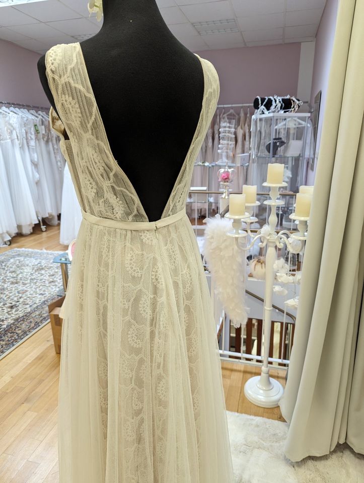 ♡ BOHO - Vintage- Brautkleid ♡ Gr. 36, Marke: MALEE in Mönchengladbach