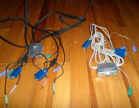 2x KVM Switch VGA + PC Netzteil Saarland - Bexbach Vorschau