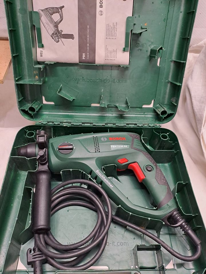 Bosch PBH 2100 RE neu überarbeitet Garantie Bohrhammer SDS plus in Mainburg