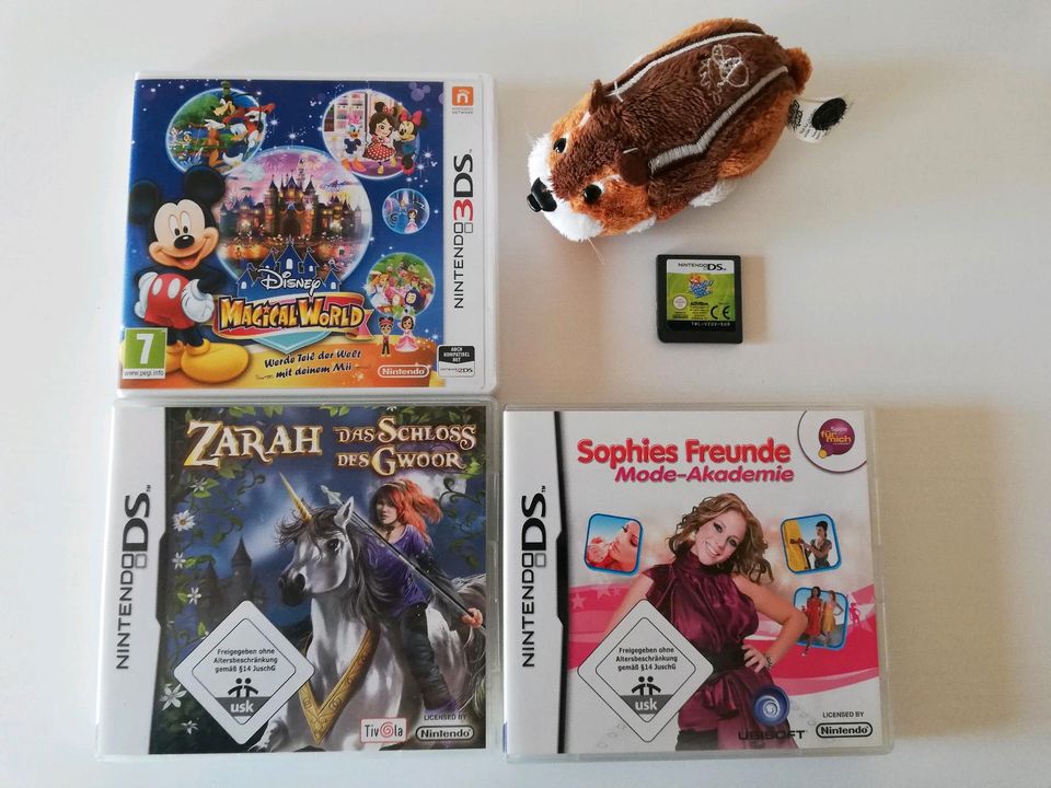 3DS Nintendo Spiele Magical World, Sophie's Freunde, Zhu Zhu Pets in Heidelberg