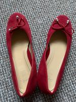 Ballerina Damenschuhe Lederschuhe Ara Gr.39 rot Top Bayern - Bischofsheim Vorschau