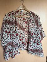 H&M Cardigan Kimono Sommer L Blumen Rosen Ethno Stil Boho Chic Thüringen - Jenalöbnitz Vorschau