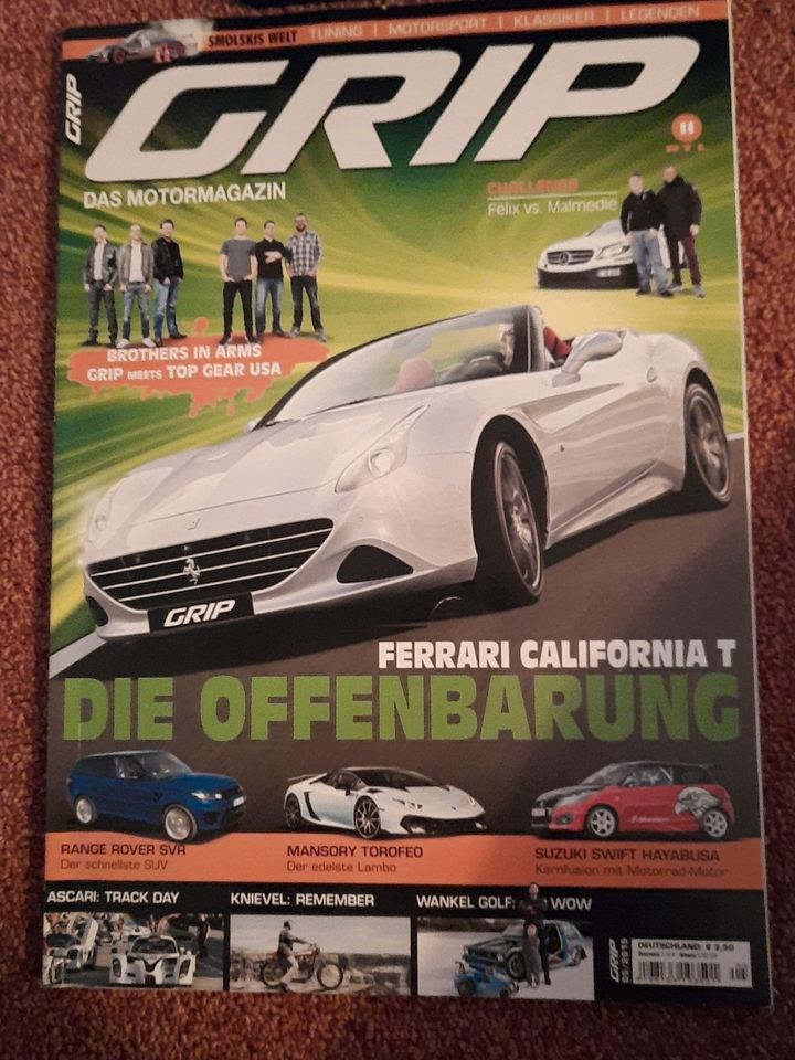 GRIP-Magazinsammlung - 48 Hefte (2015-2021) in Wattenbek