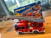 Playmobil 9463 Feuerwehrleiterfahrzeug Feuerwehr Löschpumpe Nordrhein-Westfalen - Lage Vorschau